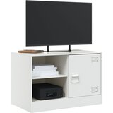 TV ormarić bijeli 67 x 39 x 44 cm čelični | Eponuda.com