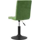vidaXL Vrtljivi jedilni stoli 4 kosi temno zelen žamet, (20948870) | Shoptok.si