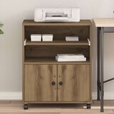  Stol za pisač s kotačima Artisan Oak 60x48x74 cm | shoptok.hr