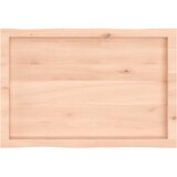 Stolna ploča 80 x 50 x (2 - 6) cm od hrastovine sa živim rubom | shoptok.hr