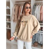 DStreet Bluza damska oversize z sercem SERDUCHOVA beżowa | Shoptok.si