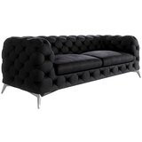 Ropez Crna baršunasti sofa 225 cm Chelsea – | shoptok.hr