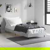 The Living Store Posteljni okvir betonsko siv 75x190 cm inženirski les - Posteljni Okvir, (21525620) | Shoptok.si