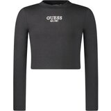 Guess Jeans majica dugih rukava za djevojčice, crna | shoptok.hr