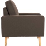  Fotelja od tkanine smeđa | Eponuda.com