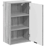 vidaXL Kupaonski ormar Zidne Sivi hrast sonoma 39 x 23.5 x 65 cm | shoptok.hr
