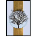  Slika - Circle of Nature (1-part) - Tree Branches in Round Composition 60x90 | shoptok.hr