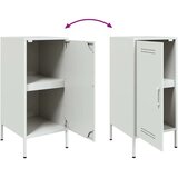 vidaXL Komoda 2 kosa bela 36x39x79 cm hladno valjano jeklo | Shoptok.si