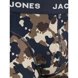 Jack & Jones Bokserice mornarsko plava / kaki / smaragdno zelena / bijela | shoptok.hr