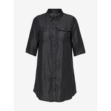 Only Black Short Shirt Dress CARMAKOMA Ronja - Women | Shoptok.si