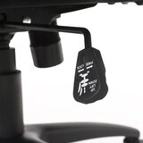 BIT FORCE KHAN F-2D igraća stolica s potpornim jastučićima, tkanina, 2D naslon za ruke, nosivost 150kg, crno/siva | shoptok.hr