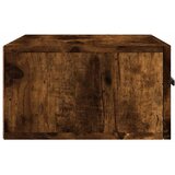  Zidni noćni ormarić boja dimljenog hrasta 35x35x20 cm | shoptok.hr