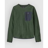 Patagonia R1 Air Crew Kids Pulover canopy green Cene