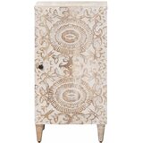  Kreveta s pohranom Bijelo 40 x 33,5 x 75 cm Čvrsto drvo manga | Eponuda.com