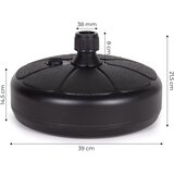 Modern Home ModernHome YB17013 stalak za vrtne suncobrane 13L | shoptok.hr