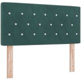  Podesivi krevet s madracem Tamnozelena 100 x 200 cm Baršun | shoptok.hr