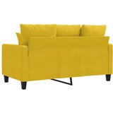  Dvosjed žuti 120 cm baršunasti | Eponuda.ba