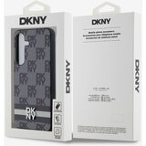 Dkny PU Leather Checkered Pattern and Stripe Samsung Galaxy S24+ Black Ovitek za telefon Vijolična | Shoptok.si