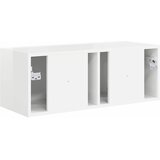 TV zidni ormar Zidne Sjajno bijelo 78,5 x 31 x 29,5 cm | shoptok.hr