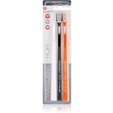Swissdent Profi Gentle Trio zobna ščetka - ekstra mehka 3 kos 3 ks odtenek White, Black, Orange Cene