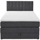 XORA POSTELJA BOXSPRING 120 cm x 200 cm , tekstil antracit | Shoptok.si