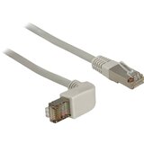 Delock 83524 RJ45 omrežni kabel\, Patch kabel CAT 6 S/FTP 0.50 m siva 1 kos, (20419573) Cene