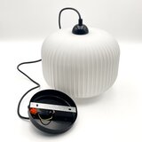 Visilica na sajli HARMA 1xE27/15W/230V Ø 20 cm bela/crna | Eponuda.com
