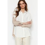 Trendyol Shirt - Ecru - Oversize | shoptok.hr