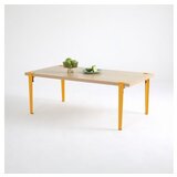 Hanah home Sto za kafu Fonissa Wooden Yellow | ePonuda.com