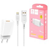 Denmen DC01L KIT single USB punjač - Lightning kabal | Eponuda.ba