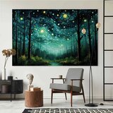  XXL slika - Starry night - a modern version of Van Gogh\'s night sky 180x120 | shoptok.hr