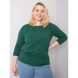 BASIC Feel Good Blouse-RV-BZ-6334.19P-dark green | Shoptok.si