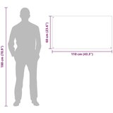 vidaXL Zaščita za kuhinjo 2 pcs Črna 110 x 60 cm kaljeno steklo | Shoptok.si