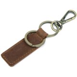 INF Avtomobilski obesek za ključe iz pravega usnja Brown L, (22110595) | Shoptok.si