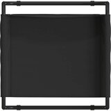  Krevet za psa Crna 75 x 75 x 30 cm Čelik | shoptok.hr