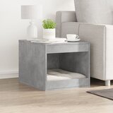  Kutija z mačji pijesak boja betona 47x59x42cm konstruirano drvo | shoptok.hr