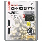 Emos Profi LED povezovalna veriga bela – ledene sveče, 3 m, zunanja, topla bela, časovnik D2CW02 | Shoptok.si