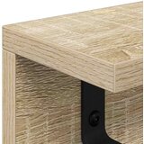  Vješalica za kapute na zidu Sonoma hrast 60 x 10,5 x 10,5 cm | shoptok.hr