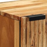  Stranski stol 40x33x75 cm Trden akacijev les | Shoptok.si