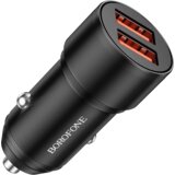  Auto Punjač USB BOROFONE BZ19B Wisdom 36W dual port QC3.0 2xUSB car black Cijene