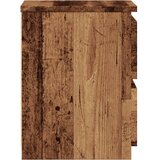  Noćni ormarić boja starog drva 30x30x40 cm konstruirano drvo | Eponuda.ba