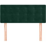  Uzglavlje tamnozeleno 100x5x78/88 cm baršunasto | Eponuda.com