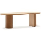 Kave Home Jedilna miza v hrastovem dekorju 100x240 cm Nealy – | Shoptok.si
