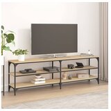  TV ormarić boja hrasta 160x30x50 cm od konstruiranog drva | shoptok.hr