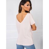 BASIC Feel Good T-shirt-RV-TS-4662.04X-light pink | Shoptok.si