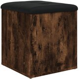  Klupa za pohranu boja hrasta 42x42x45 cm od konstruiranog drva | shoptok.hr