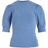 Vila Topi & Bluze Noos Top Felia 2/4 - Federal Blue Modra Cene