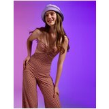  Flare Jumpsuit Patterned Window Detailed | Shoptok.si