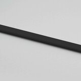 vidaXL Klizna vrata crna 90 x 205 cm od kaljenog stakla i aluminija | shoptok.hr