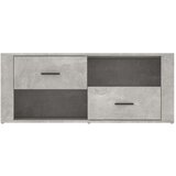 TV omarica betonsko siva 100x35x40 cm inženirski les, (20734071) | Shoptok.si